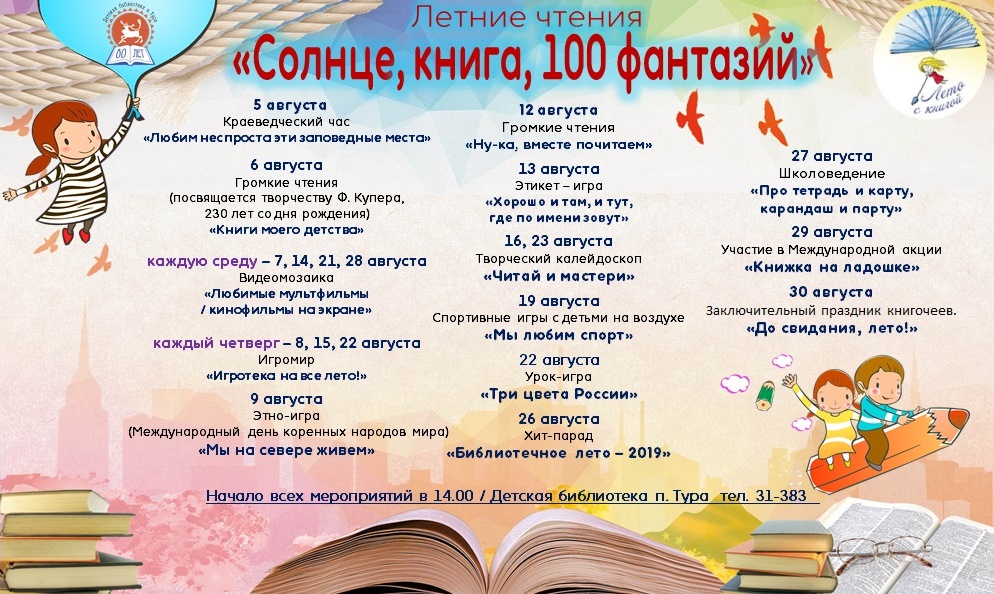 Проект в детской библиотеке по продвижению книги и чтения